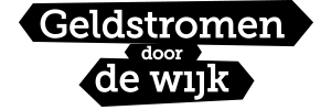 Geldstromen door de WIJK logo